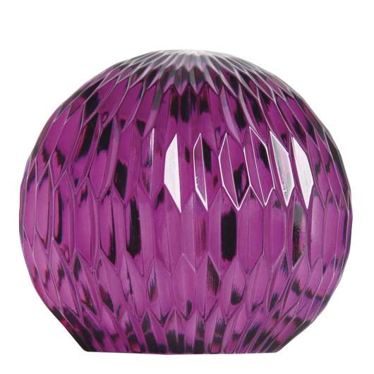 & klevering - Sphere Brevpress Glas 9 cm Lila