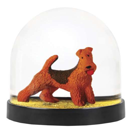 & klevering - Wonderball Snöglob 8,5 cm Terrier