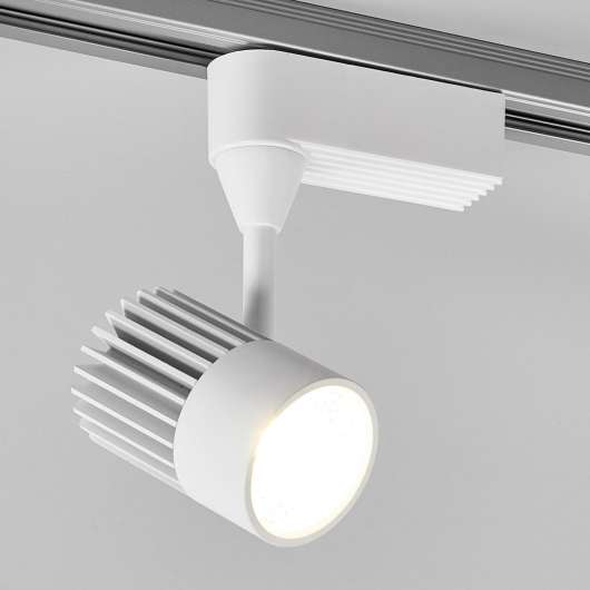 1-fasig spotlight Maksim med LED-ljus