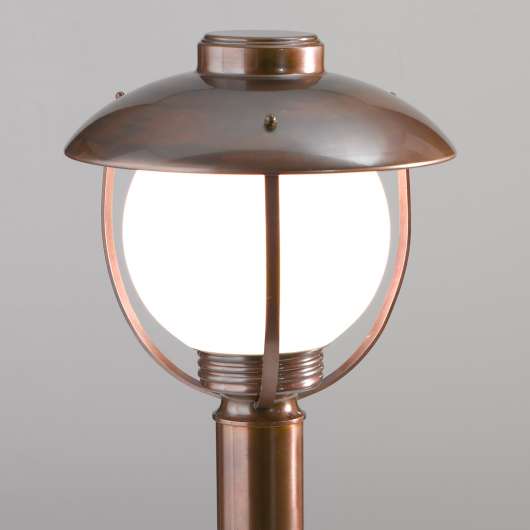 60 cm hög sockellampa Brezza, bronserad