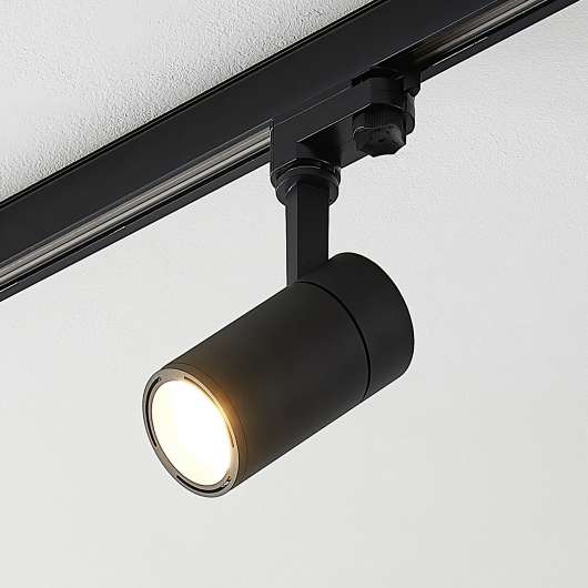 Arcchio Cady LED-skenspotlight svart 36° 12W