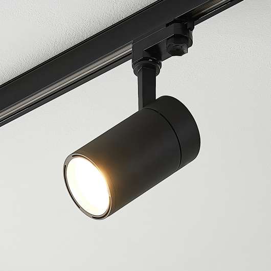 Arcchio Cady LED-skenspotlight svart 36° 22W