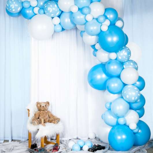 Ballongbåge - 5m - Babyblå