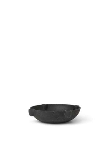 Bowl Ljusstake L Keramik Dark grey