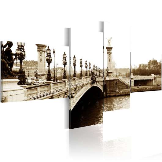Canvas Tavla - Alexander II Bridge, Paris - 100x45