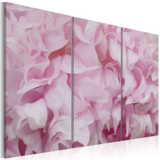 Canvas Tavla - Azalea i rosa - 90x60
