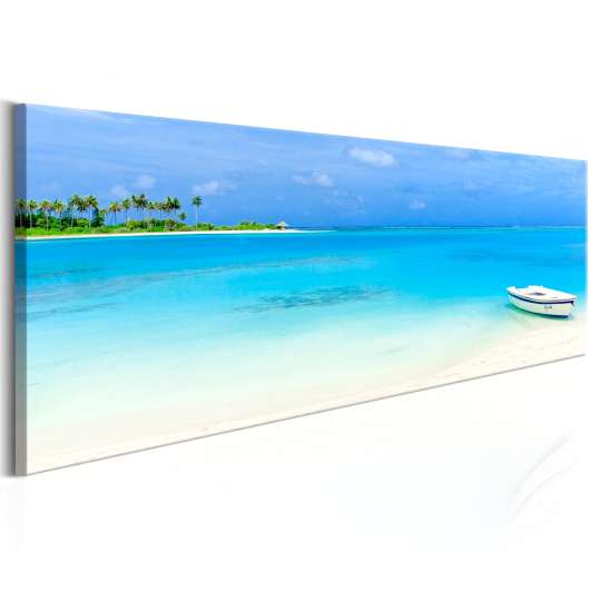 Canvas Tavla - Azure Paradise - 120x40