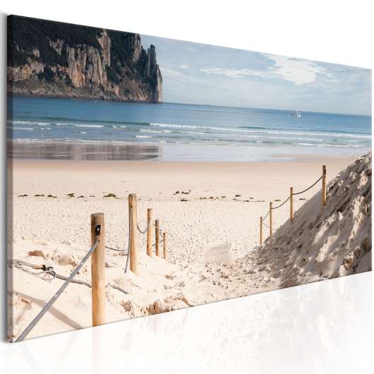 Canvas Tavla - Beach path - 120x40