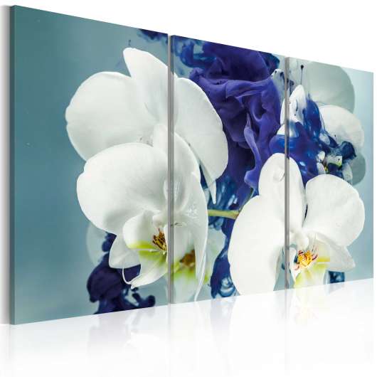 Canvas Tavla - Chimär orkidéer - 120x80