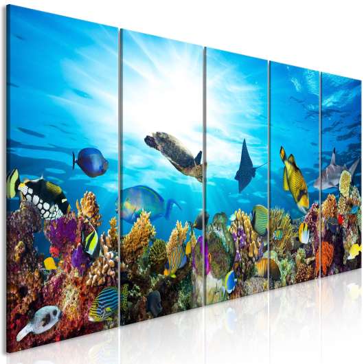 Canvas Tavla - Coral Reef