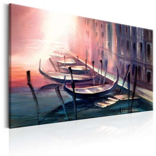 Canvas Tavla - Early Morning in Venice - 120x80