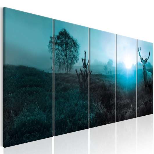 Canvas Tavla - Emerald Deer I - 225x90