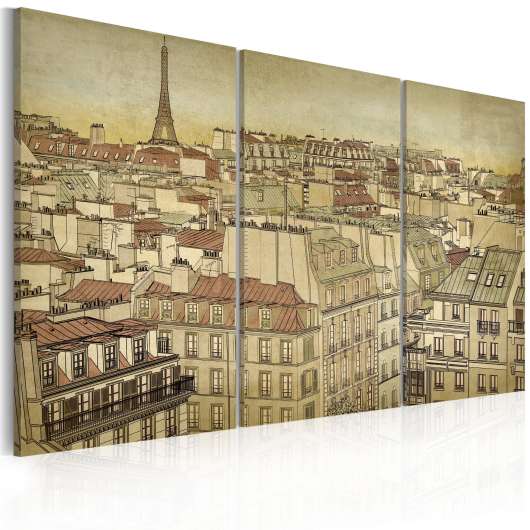 Canvas Tavla - Paris - the city of harmony - 60x40