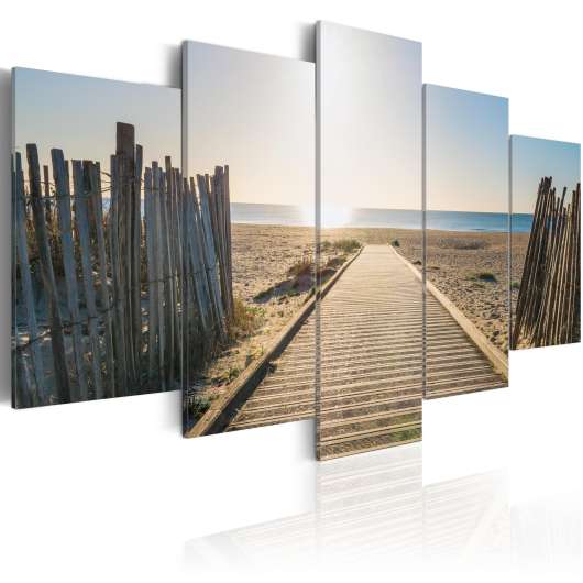 Canvas Tavla - Sea Promenade - 200x100