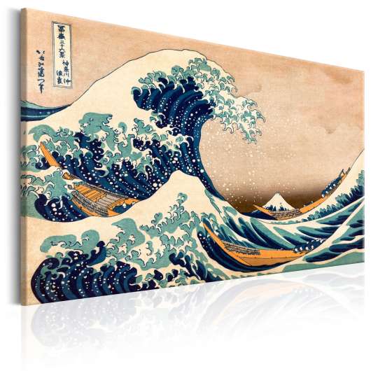 Canvas Tavla - The Great Wave off Kanagawa