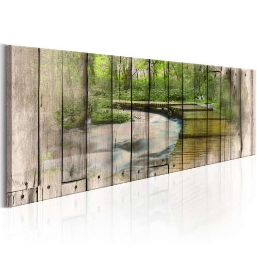 Canvas Tavla - The River of Memories - 120x40