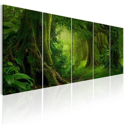 Canvas Tavla - Tropical Jungle - 225x90