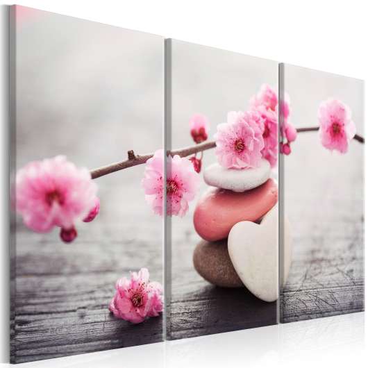 Canvas Tavla - Zen: Cherry Blossoms II - 120x80