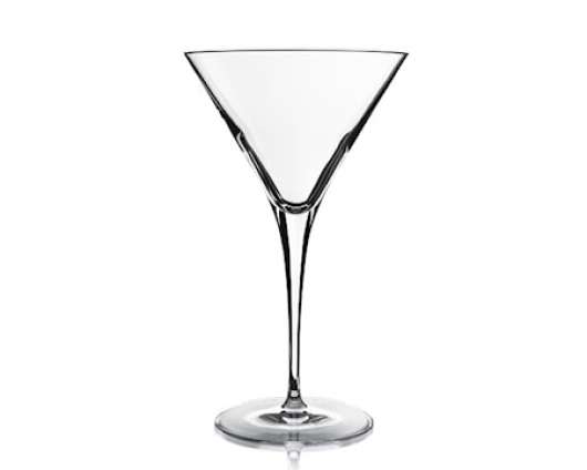 Elegante Martiniglas/Cocktailglas