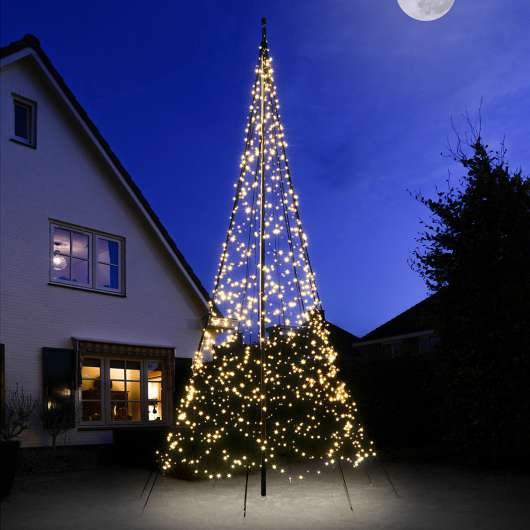 Fairybell® julgran, 6 m, 1200 lysdioder blinkande