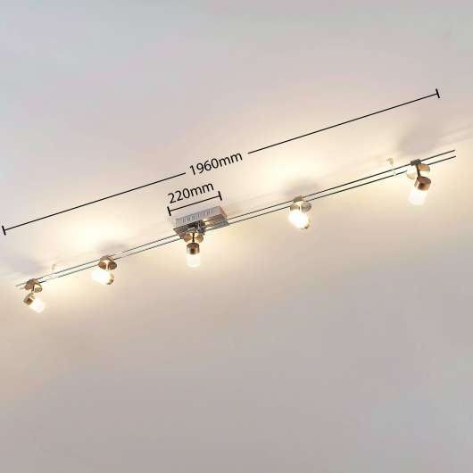 LED-skensystem Aronja, 5 lampor