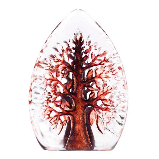 Målerås Glasbruk - Folia Yggdrasil 7 cm Röd