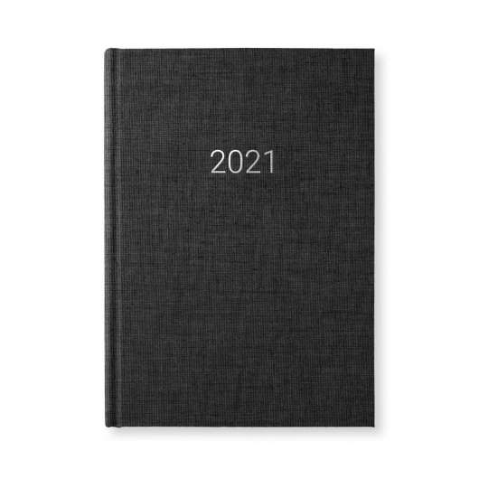 Paperstyle Kalender 2021 A5 Textil svart
