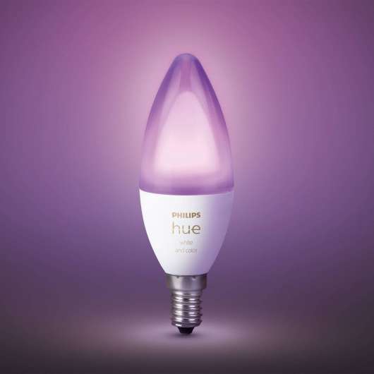 Philips Hue kronljuslampa White&Color Ambiance E14