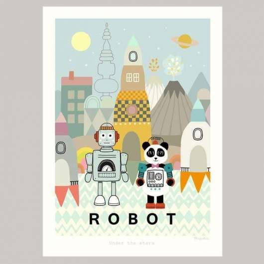 ROBOT Poster 50x70 cm