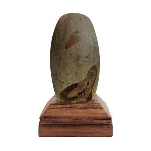 Shiva Lingam sten / ägg 32 cm hög