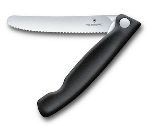 Swiss Classic Foldable Paring Knife, wavy edge, 11