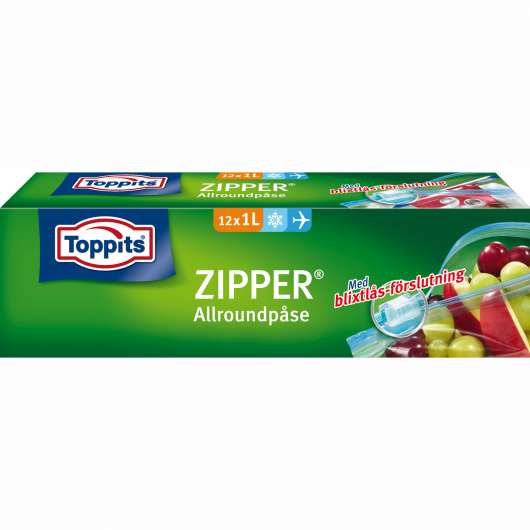 Toppits ZIPPER 1L   12st DFP