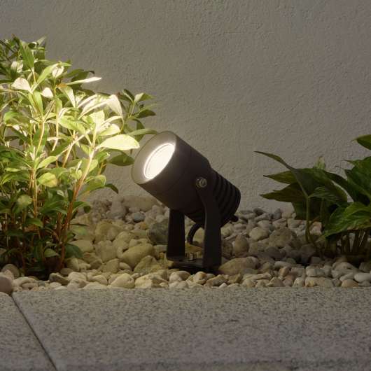 Utomhus LED-spot Jon med rörligt lamphuvud